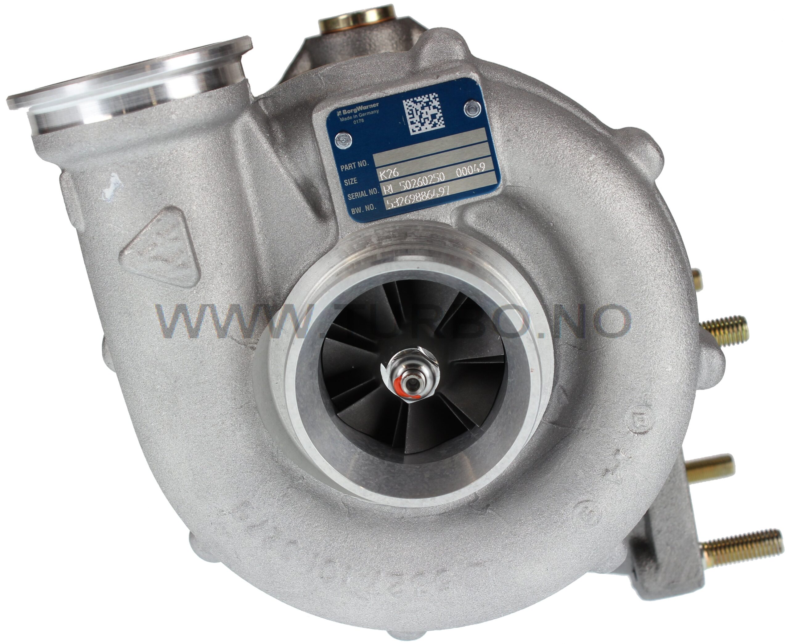 Volvo Penta KAD 42 / TAMD 41P – BorgWarner marineturbo